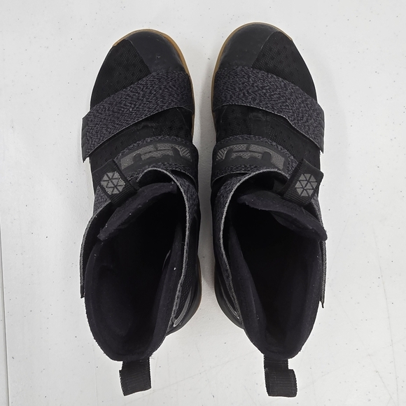 Nike Zoom LeBron Soldier 10 X SFG Black Gum Men's Size 10 844378-009 No Box - Picture 3 of 7